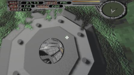 Entrance as it appears in the game view, and the behind-the-scene view.