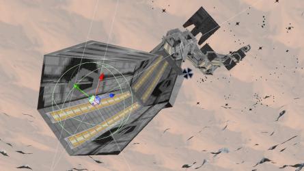 Left: Where the player is just before entering the tunnel.<br>Right: Where they are after entering.